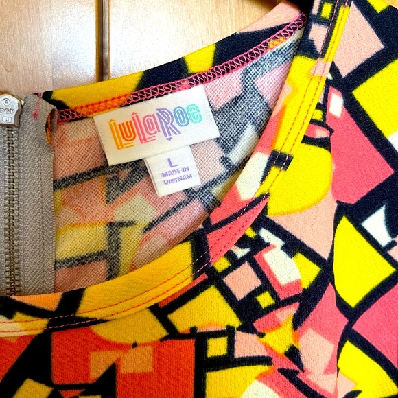 🌝 *NWOT* Lularoe Amelia Dress - L - Picture 2 of 7